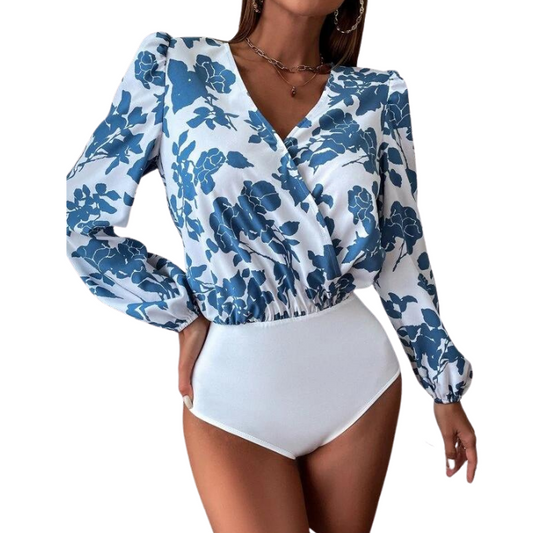 Floral Print Bodysuit